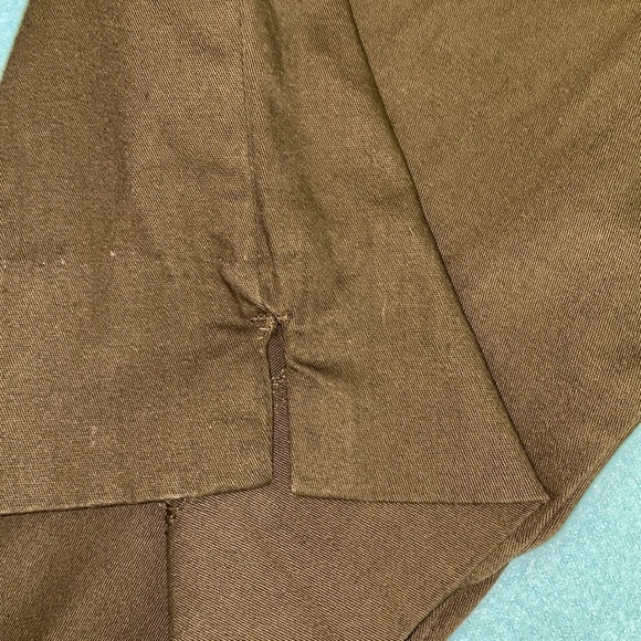 St. John's Bay Stretch olive green capris comfy hook zipper closure NEW size 12 - Picture 5 of 14